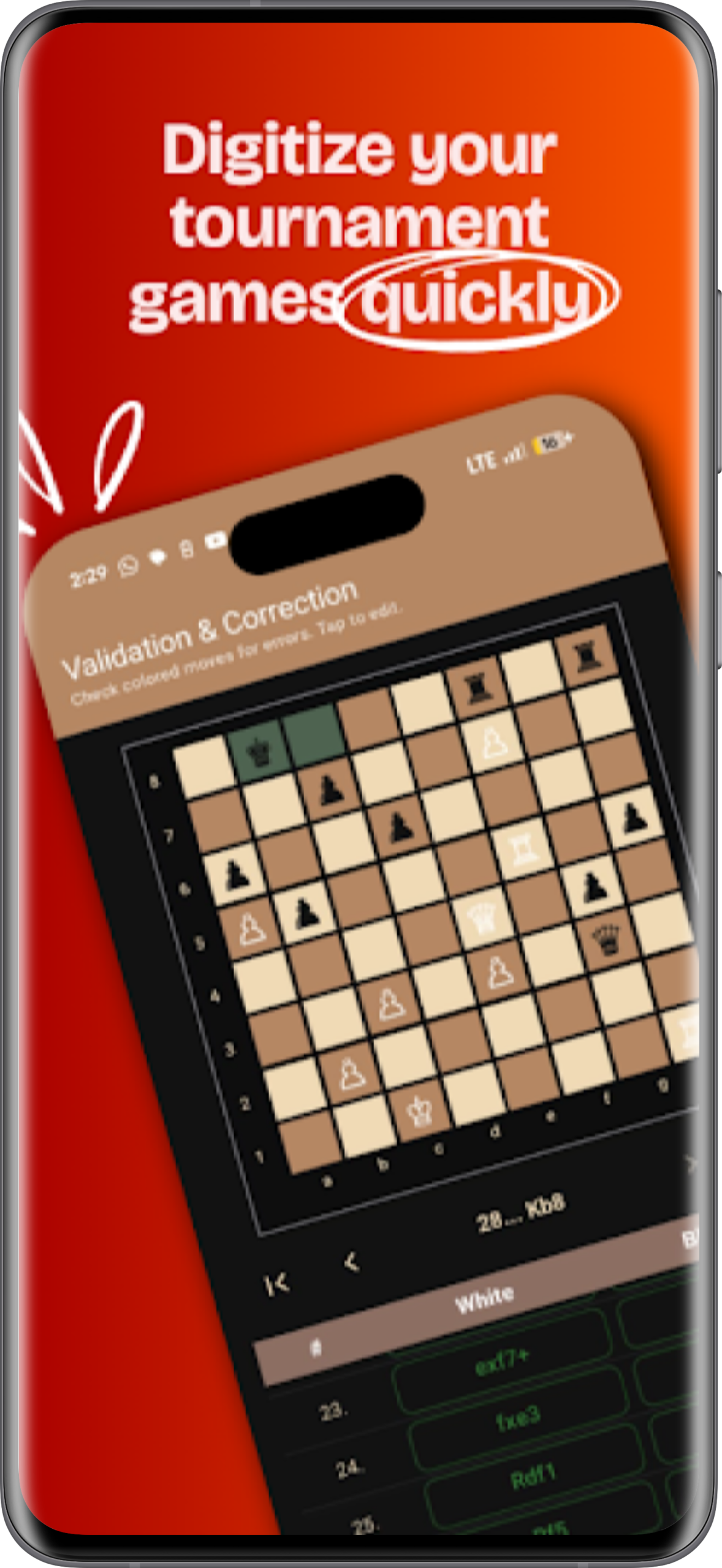 ChessCapture App Interface